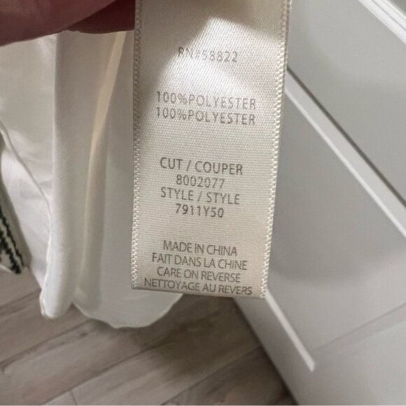 NWOT MAX STUDIO Floral Layered Dress Elastic Waist Womens Size Large - Picture 11 of 11